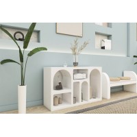 Dulăpior Hanah Home Liva 120 White imaginea #4 — magazin online Desire.md
