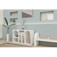 Dulăpior Hanah Home Liva 120 White imaginea #5 — magazin online Desire.md