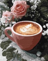 Tablou pe numere Ideyka New Year's Latte 40x50cm (KHO5747) 
