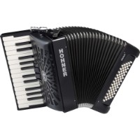 Acordeon Hohner Bravo II 60 Black silent key 60 BASS (16962)