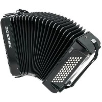 Acordeon Hohner Bravo II 60 Black silent key 60 BASS (16962) imaginea #2 — magazin online Desire.md