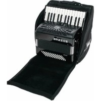 Acordeon Hohner Bravo II 60 Black silent key 60 BASS (16962) imaginea #3 — magazin online Desire.md