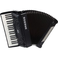 Acordeon Hohner Bravo III 80 Black silent key 80 BASS (16422)