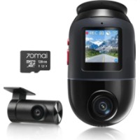 Înregistrator video auto 70mai Dash Cam Omni 128Gb X800-2 + Rear Camera Black