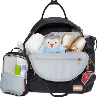 Rucsac pentru mamici Skip Hop Black Suite (00708567) imaginea #4 — magazin online Desire.md