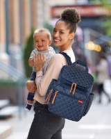 Rucsac pentru mame Skip Hop Forma Backpack Navy (194133669187) imaginea #3 — magazin online Desire.md