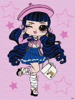 Tablou pe numere Ideyka L.O.L. Surprise! Tweens Aya Cherry 30х40cm (KHO6283)