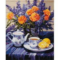 Tablou pe numere Ideyka Lavender Harmony 40x50cm (KHO3265) 