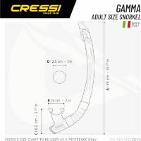Tub pentru înot Cressi Gamma Blue (EG261020) imaginea #2 — magazin online Desire.md