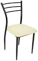 Стул Deco DC-55 Cream/Black фото №1 — интернет-магазин Desire.md
