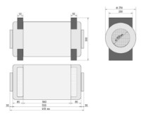Ventilator de perete Prana 250 imaginea #3 — magazin online Desire.md