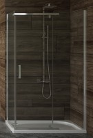 Cabină de duș New Trendy New Komfort K-0442 100x80x195 Hinged (00918)