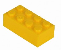 Set de construcție Simba Blox 40pcs Yellow (411 8857)