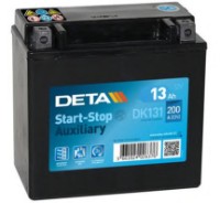 Автомобильный аккумулятор Deta DK131 Start-Stop Auxiliary