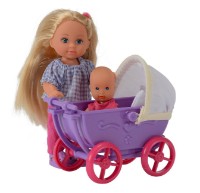 Кукла Simba Evi with baby in cart (573 6241)