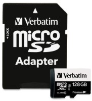 Сard de memorie Verbatim microSDHC 128GB + adapter (44085)