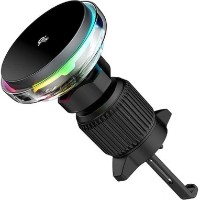 Автодержатель WiWU Qi2 Aurora CH-324 Black фото №3 — интернет-магазин Desire.md