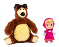 Jucărie de pluș Masha and The Bear 2pcs 12cm /20cm (540036)