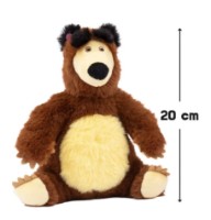 Мягкая игрушка Masha and The Bear 2pcs 12cm /20cm (540036) фото №2 — интернет-магазин Desire.md