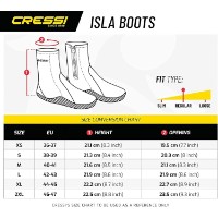 Incaltaminte inot Cressi Isla Boots 7mm L imaginea #10 — magazin online Desire.md