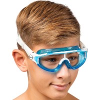 Ochelari înot Cressi King Baloo Kid Blue/Frame White (DE203720) imaginea #4 — magazin online Desire.md