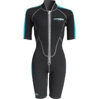Costum neopren Cressi Lido Shorty Wetsuit 2mm Black/Aquamarine S/2 (LV457002)
