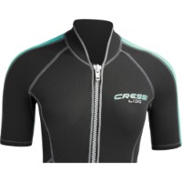 Costum neopren Cressi Lido Shorty Wetsuit 2mm Black/Aquamarine S/2 (LV457002) imaginea #8 — magazin online Desire.md
