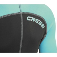 Costum neopren Cressi Lido Shorty Wetsuit 2mm Black/Aquamarine S/2 (LV457002) imaginea #9 — magazin online Desire.md