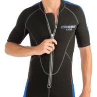 Costum neopren Cressi Lido Shorty Wetsuit 2mm Black/Blue M (LV455003) imaginea #7 — magazin online Desire.md