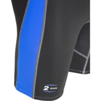Costum neopren Cressi Lido Shorty Wetsuit 2mm Black/Blue M (LV455003) imaginea #8 — magazin online Desire.md