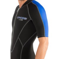 Costum neopren Cressi Lido Shorty Wetsuit 2mm Black/Blue M (LV455003) imaginea #9 — magazin online Desire.md