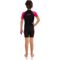 Costum neopren Cressi Little Shark Jr Shorty Wetsuit S/L 2mm Black/Pink Y 11/12 (DG003107) imaginea #4 — magazin online Desire.md