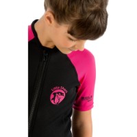Costum neopren Cressi Little Shark Jr Shorty Wetsuit S/L 2mm Black/Pink Y 11/12 (DG003107) imaginea #7 — magazin online Desire.md