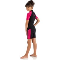 Costum neopren Cressi Little Shark Jr Shorty Wetsuit S/L 2mm Black/Pink Y 7/8 (DG003105) imaginea #3 — magazin online Desire.md