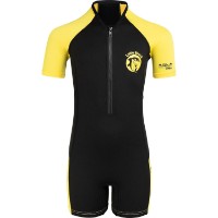 Costum neopren Cressi Little Shark Jr Shorty Wetsuit S/L 2mm Black/Yellow Y 9/10 (XDG003206) imaginea #2 — magazin online Desire.md