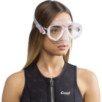 Masca si tub pentru înot Cressi Marea + Gamma Combo Clear/Pink (DM1000054) imaginea #5 — magazin online Desire.md