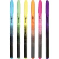 Набор ручек ArtSpace Abstraction Neon 6pcs (GP6_96910)