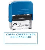 Ștampile Colop C30 Copia Corespunde Originalului (156676)