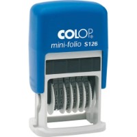 Ștampile Colop Mini-Folio S126