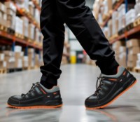 Încălțăminte de protecție Art.MaSter Lemars BSN S1 Black/Orange, s.47 imaginea #2 — magazin online Desire.md