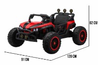 Mașinuța electrica Toyland Buggy JE-319 (YHJ2002) Black/Red imaginea #10 — magazin online Desire.md