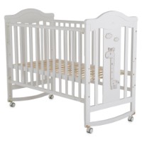 Кроватка Moni Juno White
