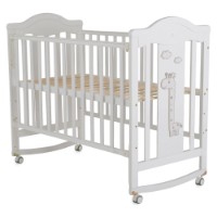 Кроватка Moni Juno White фото №3 — интернет-магазин Desire.md