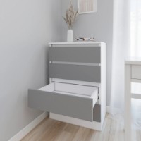 Comodă Smartex Т1 70cm White/Graphite imaginea #3 — magazin online Desire.md