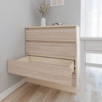 Комод Smartex Т1 90cm Ivory/Light Oak фото №3 — интернет-магазин Desire.md
