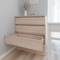 Comodă Smartex Т1 90cm Light Oak imaginea #2 — magazin online Desire.md