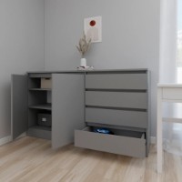 Comodă Smartex Т2 140cm Graphite imaginea #3 — magazin online Desire.md