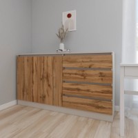 Comodă Smartex Т2 140cm Kashemir/Dark Oak