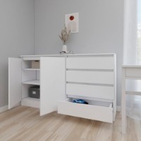 Comodă Smartex Т2 160cm White imaginea #3 — magazin online Desire.md