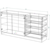 Comodă Smartex Т2 180cm Ivory imaginea #2 — magazin online Desire.md